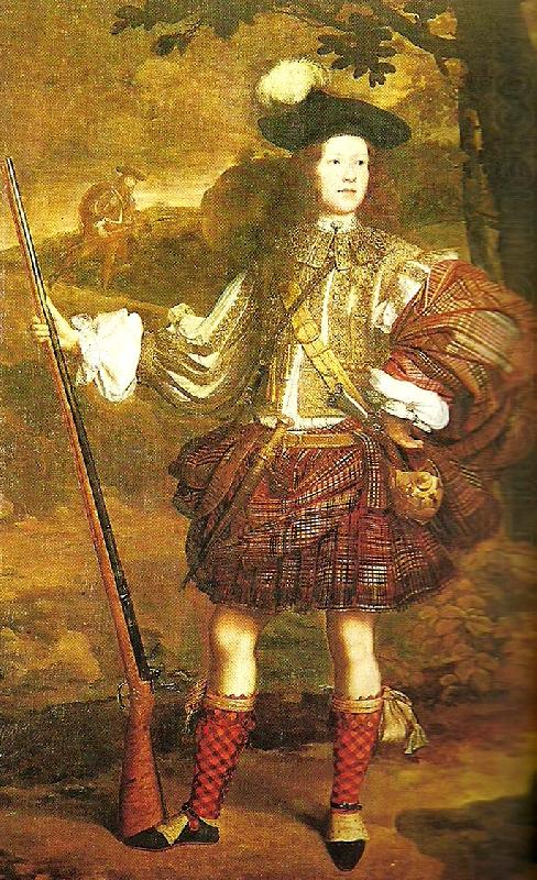 unknown scottish chieftain, c., John Michael Wright